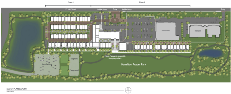 Arbor Village Site Plans near Fresh Thyme Fishers Indiana
